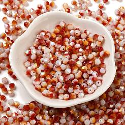 Two Tone Baking Paint Glass Seed Beads&nbsp;SEED-C004-03J