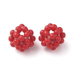 Normal Glass Beads&nbsp;GLAA-K059-01