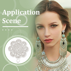 24Pcs 4 Style 304 Stainless Steel Stud Earring Findings&nbsp;STAS-UN0030-61