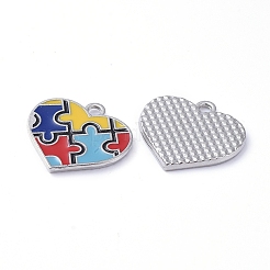 Alloy Enamel Pendants&nbsp;LS-ENAM-G192-07P