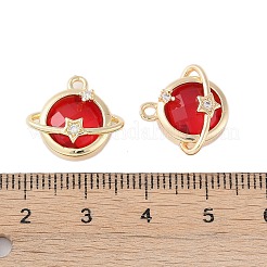 Golden Plated Brass Pendants&nbsp;KK-L218-001G-01