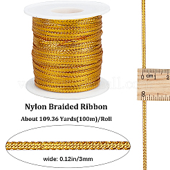 100M Nylon Braided Ribbon&nbsp;OCOR-GF003-05A