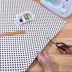 1M Polka Dot Pattern Cotton Fabric&nbsp;DIY-WR0005-59B