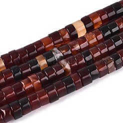 Dyed Natural Agate Beads Strands&nbsp;G-T144-55A-01