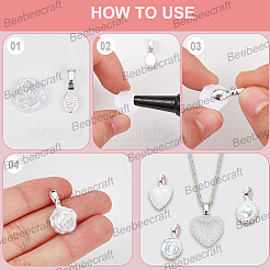 30Pcs Alloy Pinch Bails&nbsp;FIND-BBC0001-72A