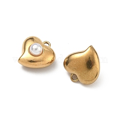 304 Stainless Steel Pendants&nbsp;STAS-F351-02G