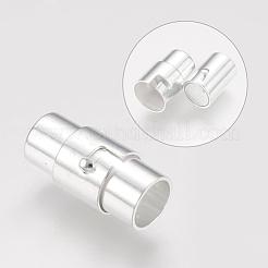 Brass Locking Tube Magnetic Clasps&nbsp;MC076-S