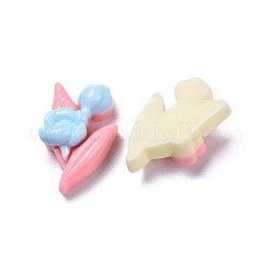 Opaque Cute Resin Decoden Cabochons&nbsp;RESI-B024-03M