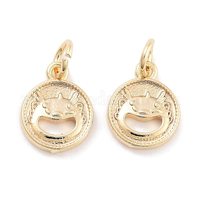 Brass Charms&nbsp;KK-P271-29G-1