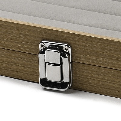 8-slot Wooden Ring Presentation Boxes&nbsp;ODIS-M007-02-1