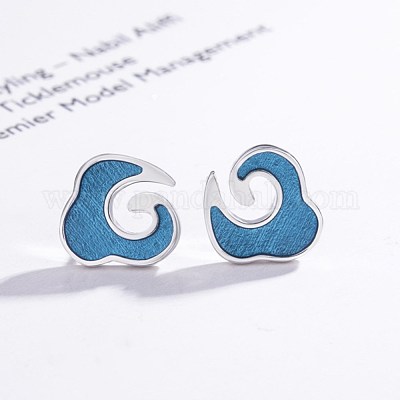 Brass Stud Earrings&nbsp;EJEW-BB61328-A-1