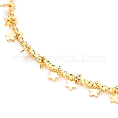 Brass Anklets&nbsp;AJEW-AN00298-1
