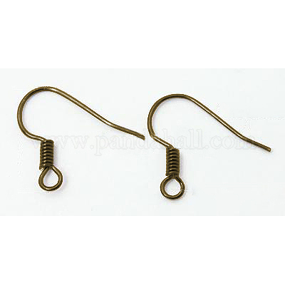 Brass Earring Hooks&nbsp;KK-Q367-AB-1