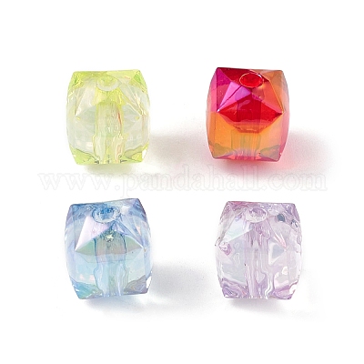 Transparent Acrylic Beads&nbsp;MACR-F073-02-1