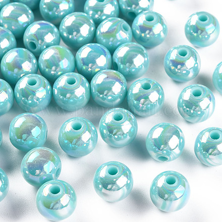 Opaque Acrylic Beads&nbsp;MACR-S370-D10mm-SS2107-1