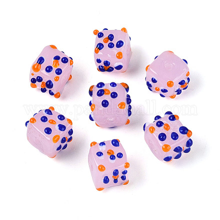 Handmade Lampwork Beads LAMP-N038-04F-1