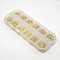 1 Box Brass Open Jump Rings, Round, Mixed, 4mm/5mm/6mm/7mm/8mm/10mm, Golden