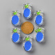 Transparent Enamel Acrylic Beads&nbsp;TACR-S155-002K-3