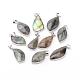 Natural Larvikite Pendants&nbsp;G-H047-01-1