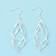 Brass Dangle Earrings&nbsp;EJEW-BB11821-2