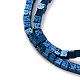 Electroplated Natural Lava Rock Beads Strands&nbsp;G-A256-B01-02G-2