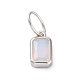 925 Sterling Silver Cubic Zirconia Charms&nbsp;STER-NH0014-01P-06-1