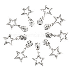 20Pcs Alloy Zipper Puller&nbsp;HJEW-TAC0161
