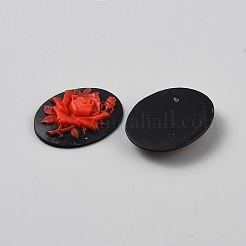Resin Cabochons&nbsp;CRES-WH0018-02D