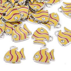 Alloy Enamel Pendants&nbsp;LS-ENAM-P152-1