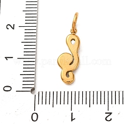 304 Stainless Steel Rhinestone Pendants&nbsp;RB-CBA1537-04G
