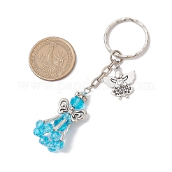 Glass Beaded Keychains&nbsp;KEYC-MZ00031-05
