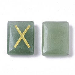 Natural Green Aventurine Cabochons&nbsp;G-R461-15D