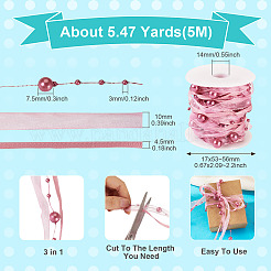 5M Polyester Lace Ribbon&nbsp;OCOR-TA0002-60A