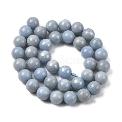 Natural Angelite Beads Strands&nbsp;G-G840-03-10mm