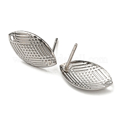Non-Tarnish 304 Stainless Steel Stud Earring Findings&nbsp;STAS-E197-06P