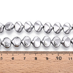 Electroplated Synthetic Non-magnetic Hematite Beads Strands&nbsp;G-T139-64B