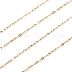Handmade 304 Stainless Steel Dapped Chains&nbsp;CHS-D026-16I-G