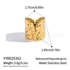 Elephant 304 Stainless Steel Cuff Open Rings&nbsp;HL9999