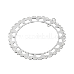 Non-Tarnish 304 Stainless Steel Connector Charms&nbsp;STAS-K257-32P