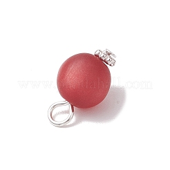 Resin Imitation Cat Eye Pendants&nbsp;PALLOY-JF04166-01