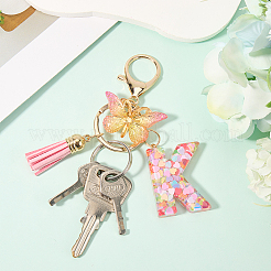 Zinc Alloy Tassel Keychain&nbsp;KEYC-WH20004-12O