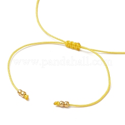 Natural Round Mixed Gemstone Beads Braided Bead Bracelets for Women&nbsp;BJEW-JB11655