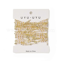 Rack Plating Brass Star Link Chains&nbsp;CHC-C026-17