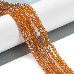 Electroplate Glass Beads Strands&nbsp;LS-EGLA-A034-T8mm-A19