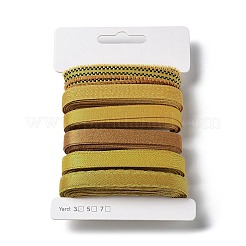 18 Yards 6 Styles Polyester Ribbon&nbsp;SRIB-C001-E03