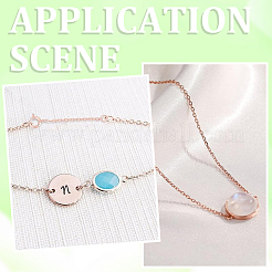 9Pcs 3 Style 925 Sterling Silver Cable Chain Extender&nbsp;FIND-BBC0003-31