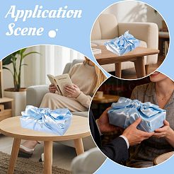 Square Polyester Furoshiki Wrapping Cloth for Gift Box&nbsp;DIY-WH0591-671D