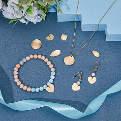 30Pcs 5 Style Brass Pendants&nbsp;KK-FH0005-03