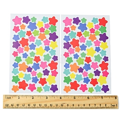 4 Bags Star Pattern DIY Paper Picture Stickers&nbsp;AJEW-FS0001-16