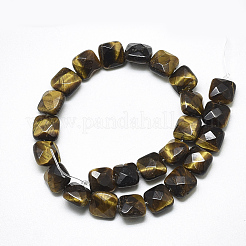 Natural Tiger Eye Beads Strands&nbsp;G-S357-D01-01